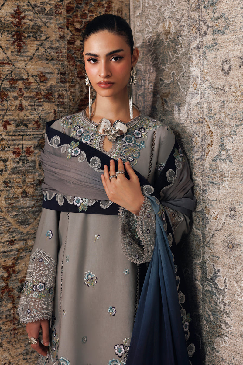 Qalamkar | Q Line Linen 26 | QLW-15 GINA by Qalamkar - Designer Dress  - Type : Ladies Clothes - Available at Libayah - 100% Original 