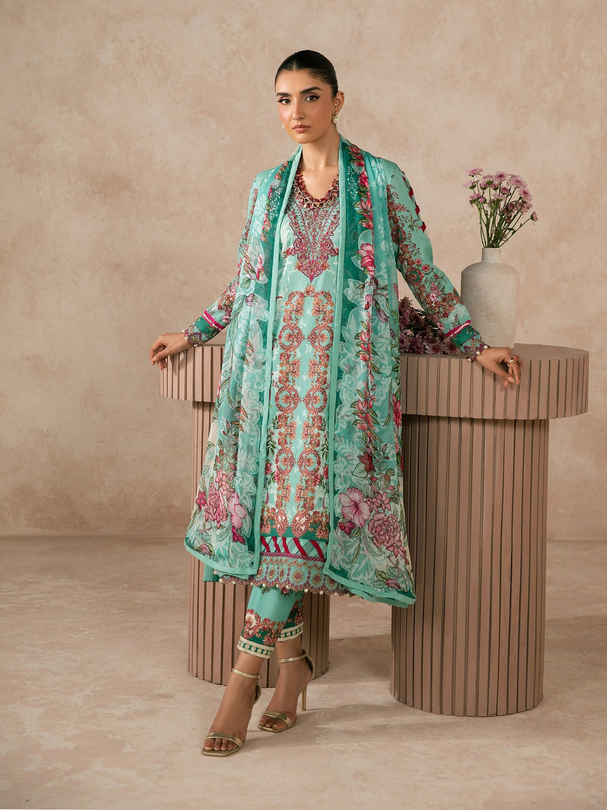 Gulaal | Syra Lawn 26 | Vaila D - 4 by Gulaal - Designer Dress  - Type : Ladies Clothes - Available at Libayah - 100% Original 