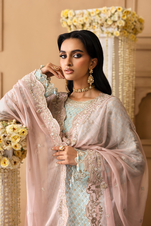 AARIZ – authentic Pakistani formal dress from the Emaan Adeel Sheherzadi Formals 25 collection for women in the UK.