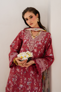 Aabyaan | Shezlin Chikankari 26 | AMARA (AZ-06) by Aabyaan - Designer Dress - Type : Luxury Dress - Available at Libayah - 100% Original
