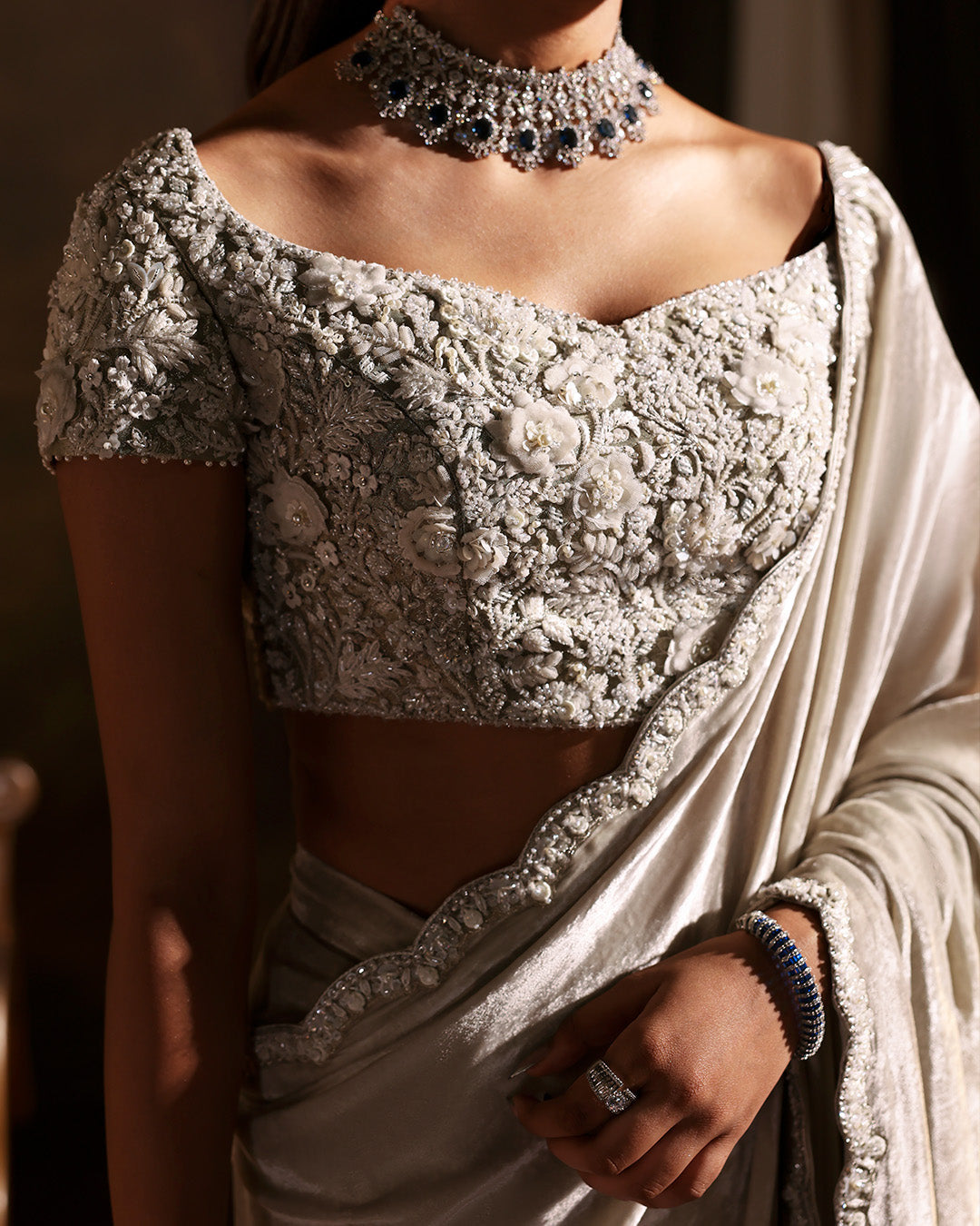 Faiza Saqlain | Zaeva Wedding Formals | Zahavah by Faiza Saqlain - Designer Dress  - Type : Ladies Clothes - Available at Libayah - 100% Original 