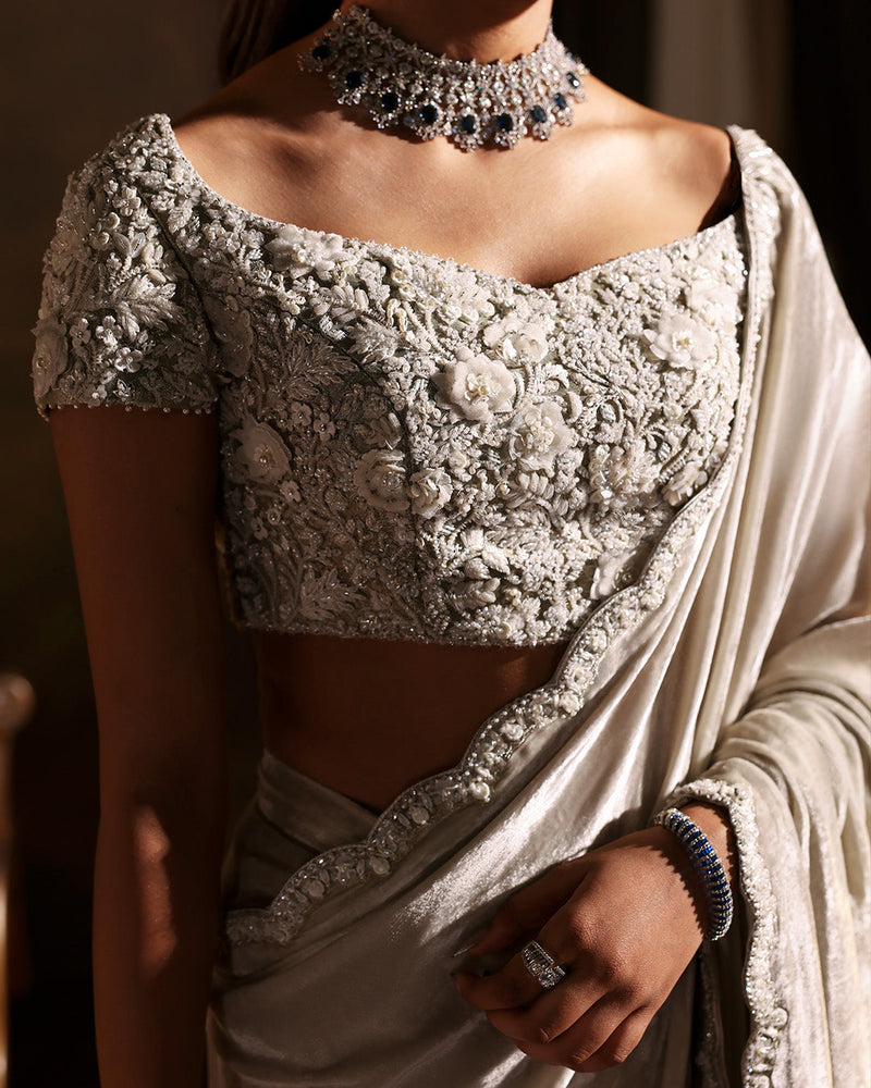 Faiza Saqlain | Zaeva Wedding Formals | Zahavah by Faiza Saqlain - Designer Dress  - Type : Ladies Clothes - Available at Libayah - 100% Original 