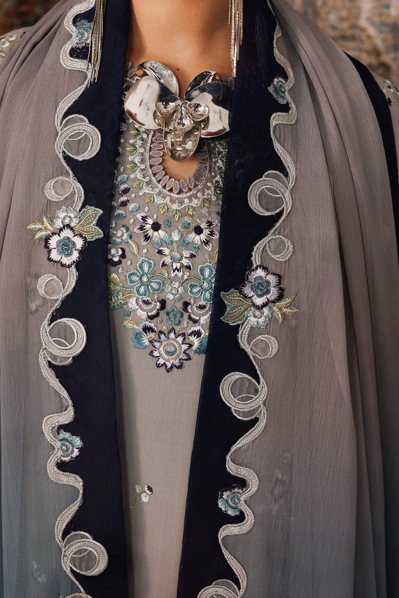 Qalamkar | Q Line Linen 26 | QLW-15 GINA by Qalamkar - Designer Dress  - Type : Ladies Clothes - Available at Libayah - 100% Original 