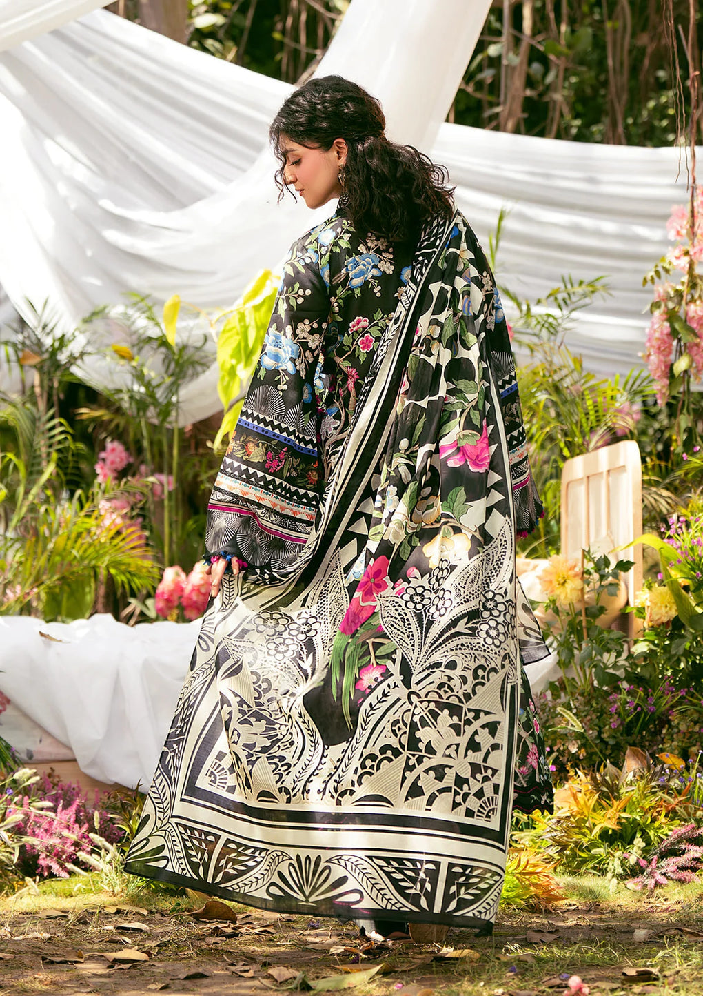 Elaf Premium | Prints 25 | EPS-8B ELAROSE by Elaf Premium - Designer Dress - Type: Ladies Clothes - Available at Libayah - 100% Original