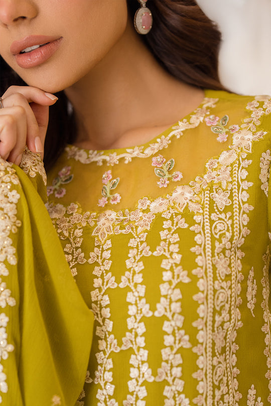 Azure | Ensembles Embroidered Formals | Amber Glow by Azure - Designer Dress - Type: Ladies Clothes - Available at Libayah - 100% Original