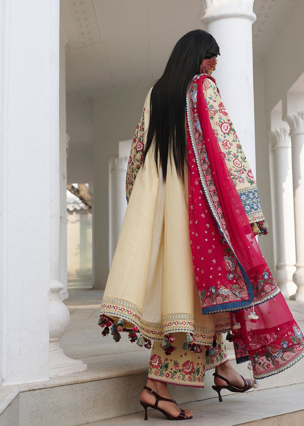 Hussain Rehar | Kalabagh Luxury Lawn 26 | Zubdah by Hussain Rehar - Designer Dress  - Type : Ladies Clothes - Available at Libayah - 100% Original 