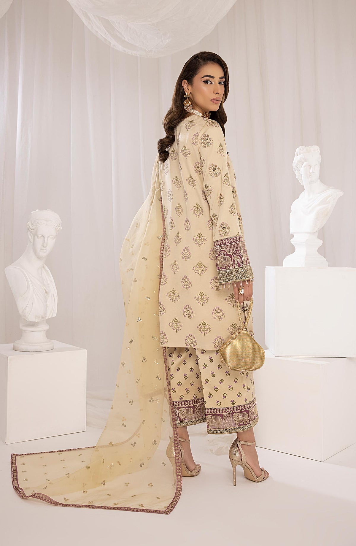 Mina Kashif | Luxury Pret | MK23-17 by Mina Kashif - Designer Dress - Type: Formal - Available at Libayah - 100% Original