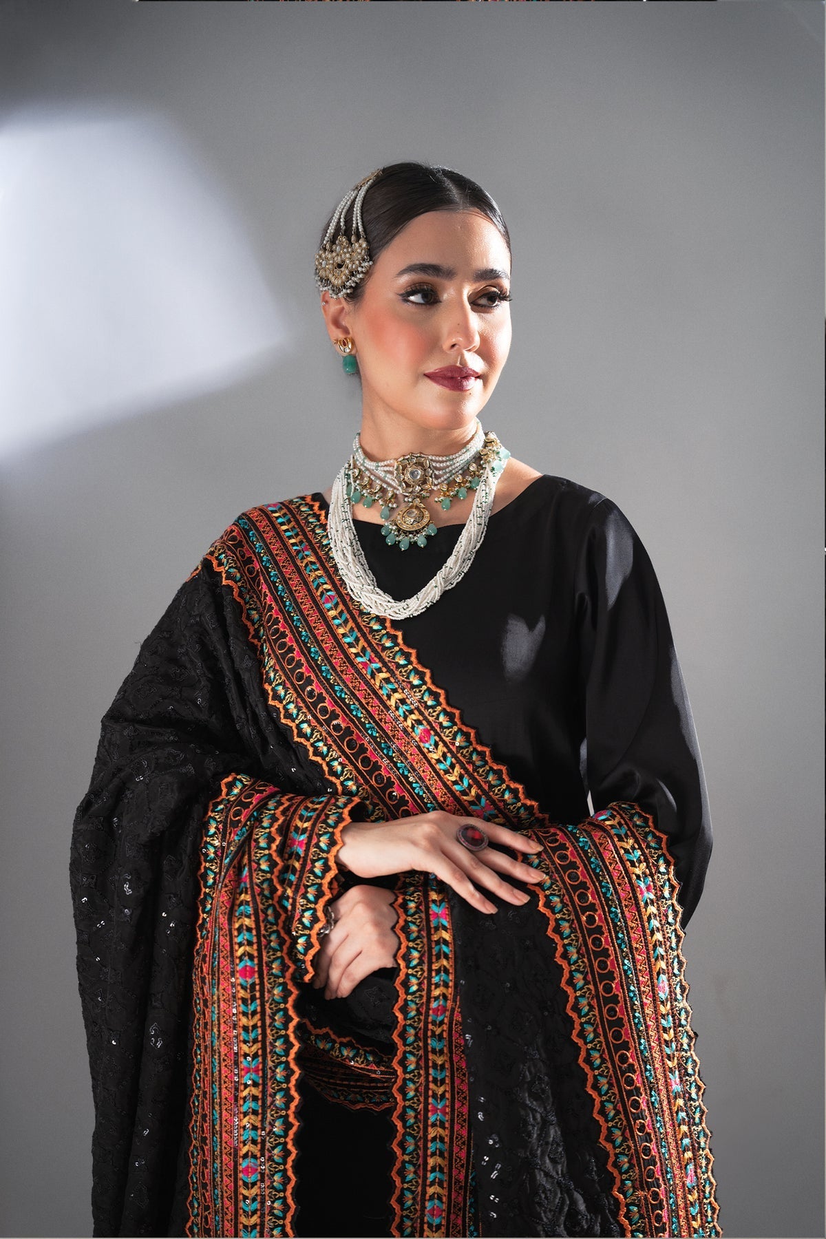 Fozia Khalid | Dilkash Festive Wear 25 | Zehnaseeb by Fozia Khalid - Designer Dress - Type : Ladies Clothes - Available at Libayah - 100% Original 