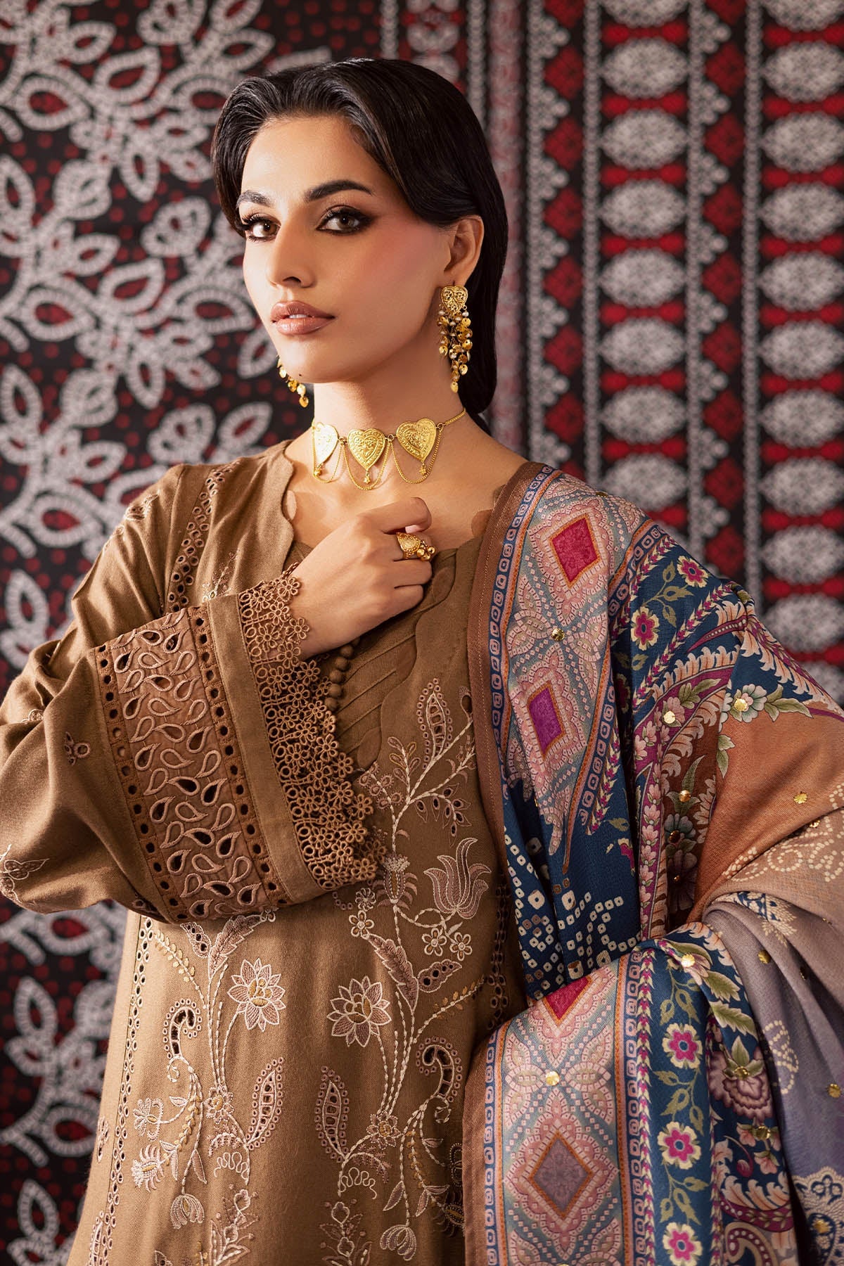 Nureh | Bazaar Luxe 25 | NE-205 by Nureh - Designer Dress  - Type : Ladies Clothes - Available at Libayah - 100% Original 