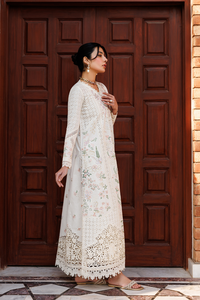 Emaan Adeel | Mirabelle Festive Luxury Lawn | SERAPH by Emaan Adeel - Designer Dress  - Type : Ladies Clothes - Available at Libayah - 100% Original 