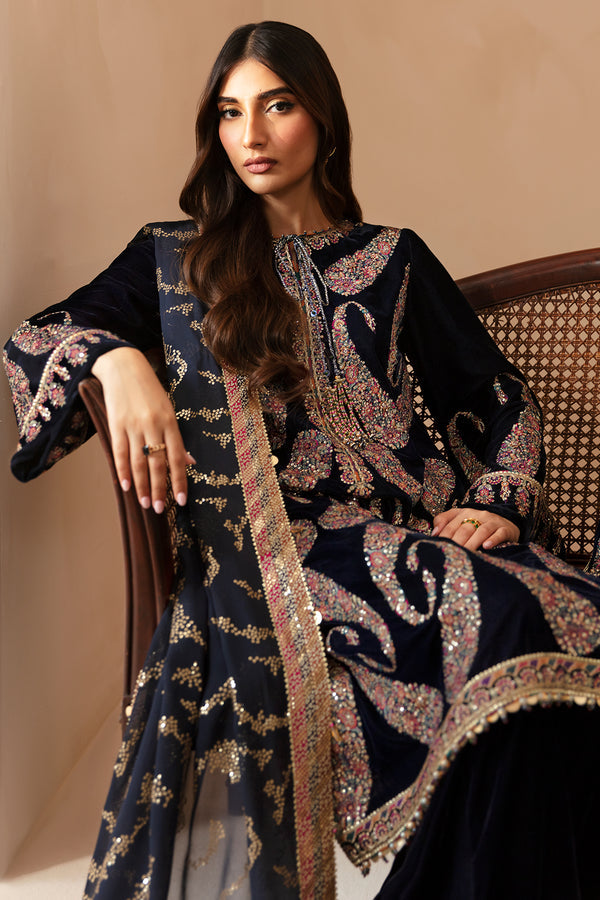Jazmin | Velvet Edit 24 |  Velvet Formal VF-2024 by Jazmin - Designer Dress - Type: Formal - Available at Libayah - 100% Original