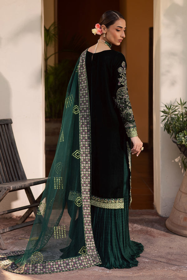 Nureh | Maya Velvet | NW-115 by Nureh - Designer Dress  - Type : Ladies Clothes - Available at Libayah - 100% Original 