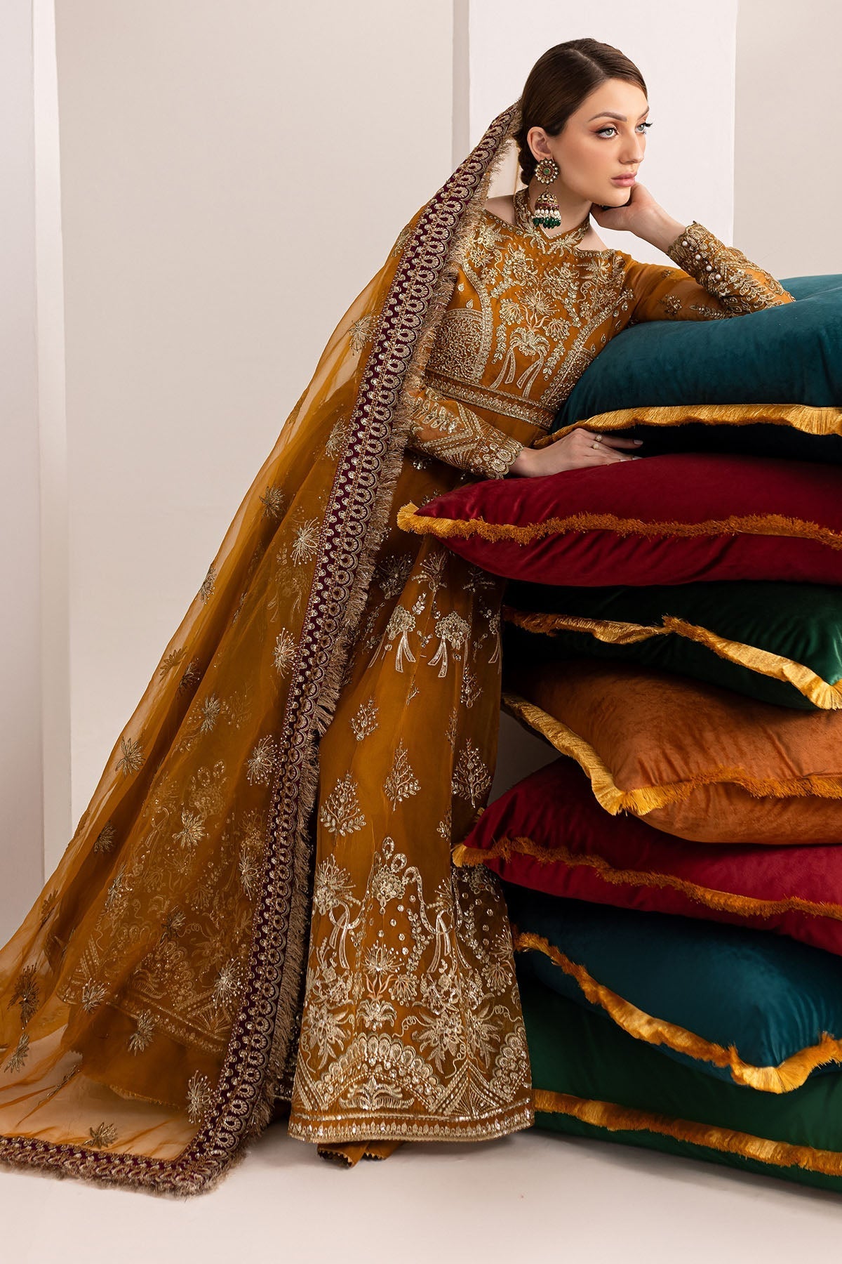 Nureh | Fancy Formals | NP-514 by Nureh - Designer Dress - Type: Formal - Available at Libayah - 100% Original