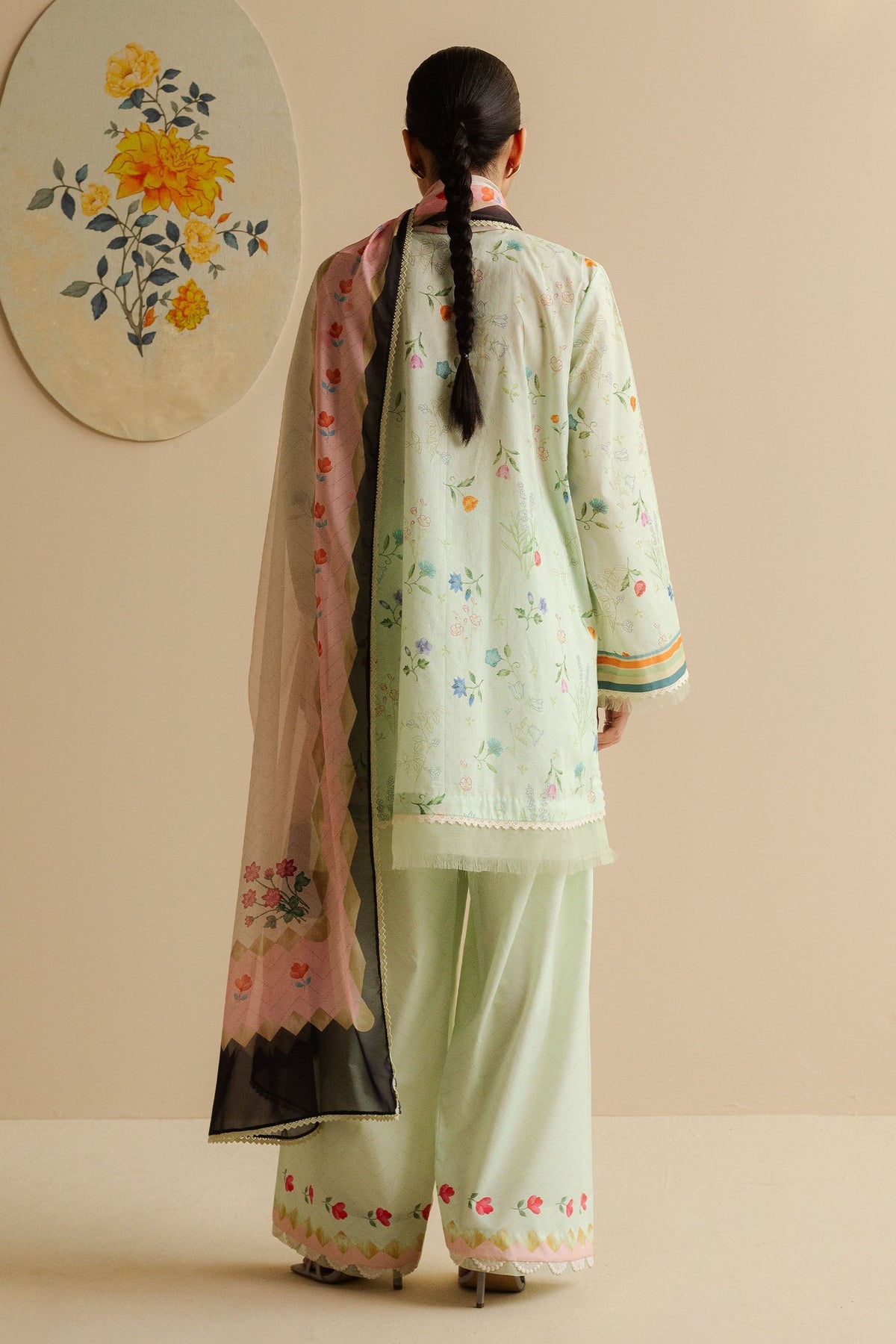 Zara Shahjahan | Coco Prints | Kaia-9A by Zara Shahjahan - Designer Dress - Type: Ladies Clothes - Available at Libayah - 100% Original