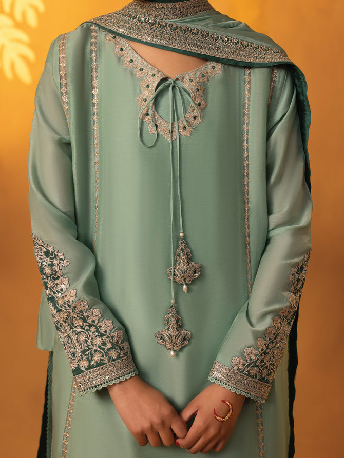 Faiza Faisal | Signature Pret Eid Edit | Marisa by Faiza Faisal - Designer Dress - Type: Ladies Clothes - Available at Libayah - 100% Original