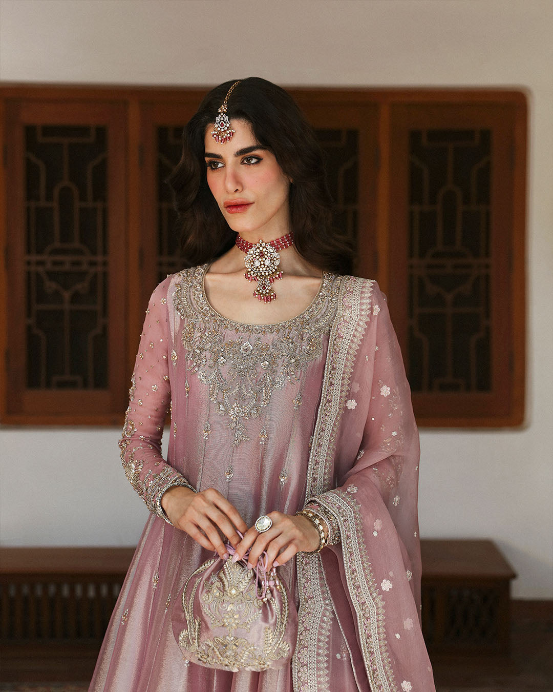 Faiza Saqlain | Mehermah Luxe Formals | Halina by Faiza Saqlain - Designer Dress - Type: Ladies Clothes - Available at Libayah - 100% Original