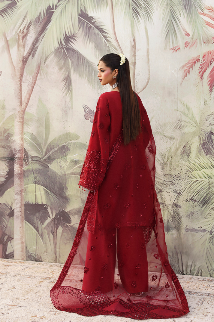 Emaan Adeel | Romansiyyah Luxury Formals |NOORMAHAL by Emaan Adeel - Designer Dress  - Type : Ladies Clothes - Available at Libayah - 100% Original 