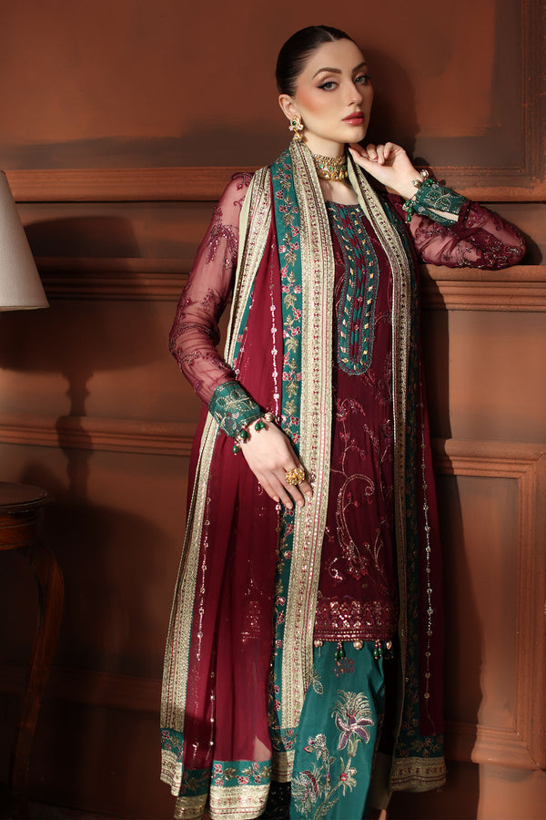 Nureh | Alfaaz Formals | NL-90 by Nureh - Designer Dress - Type : Ladies Clothes - Available at Libayah - 100% Original 