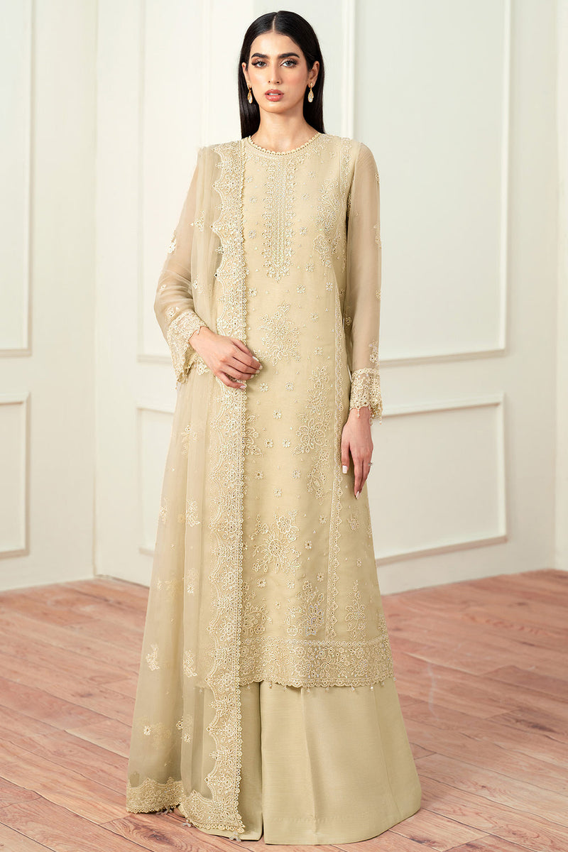 Farasha | Essence Formals 25 | Beige Dusk by Farasha - Designer Dress  - Type : Ladies Clothes - Available at Libayah - 100% Original 
