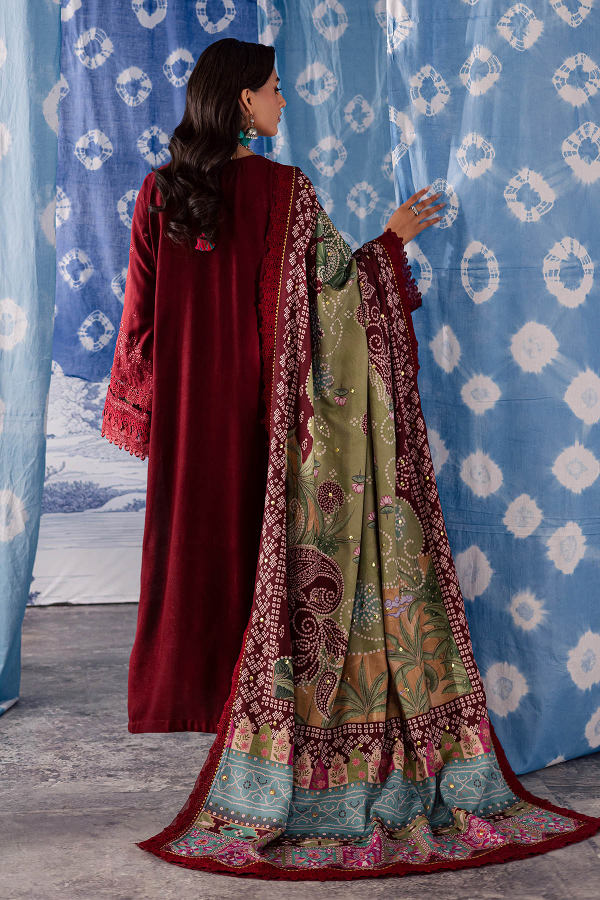 Nureh | Bazaar Luxe 25 | NE-204 by Nureh - Designer Dress  - Type : Ladies Clothes - Available at Libayah - 100% Original 