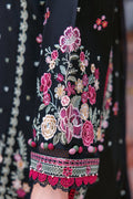 Farasha | Dastoor Embroidered Lawn SS24 | ORNATE NOIR by Farasha - Designer Dress - Type: Ladies Clothes - Available at Libayah - 100% Original