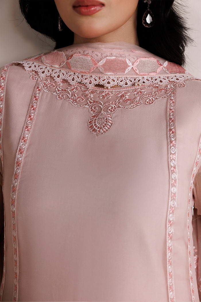 Farasha | Chiffon Essentials 26 | Blush Lily by Farasha - Designer Dress  - Type : Ladies Clothes - Available at Libayah - 100% Original 