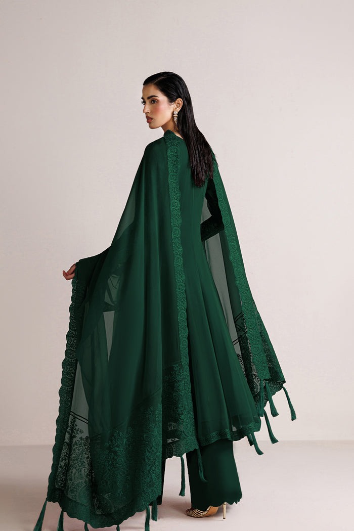 Farasha | Chiffon Essentials 26 | Jade Mosaic by Farasha - Designer Dress  - Type : Ladies Clothes - Available at Libayah - 100% Original 