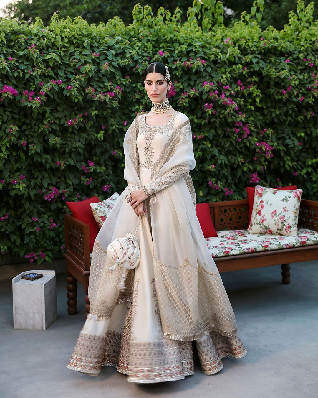 Faiza Saqlain | Mehermah Luxe Formals | Ailia by Faiza Saqlain - Designer Dress - Type: Ladies Clothes - Available at Libayah - 100% Original