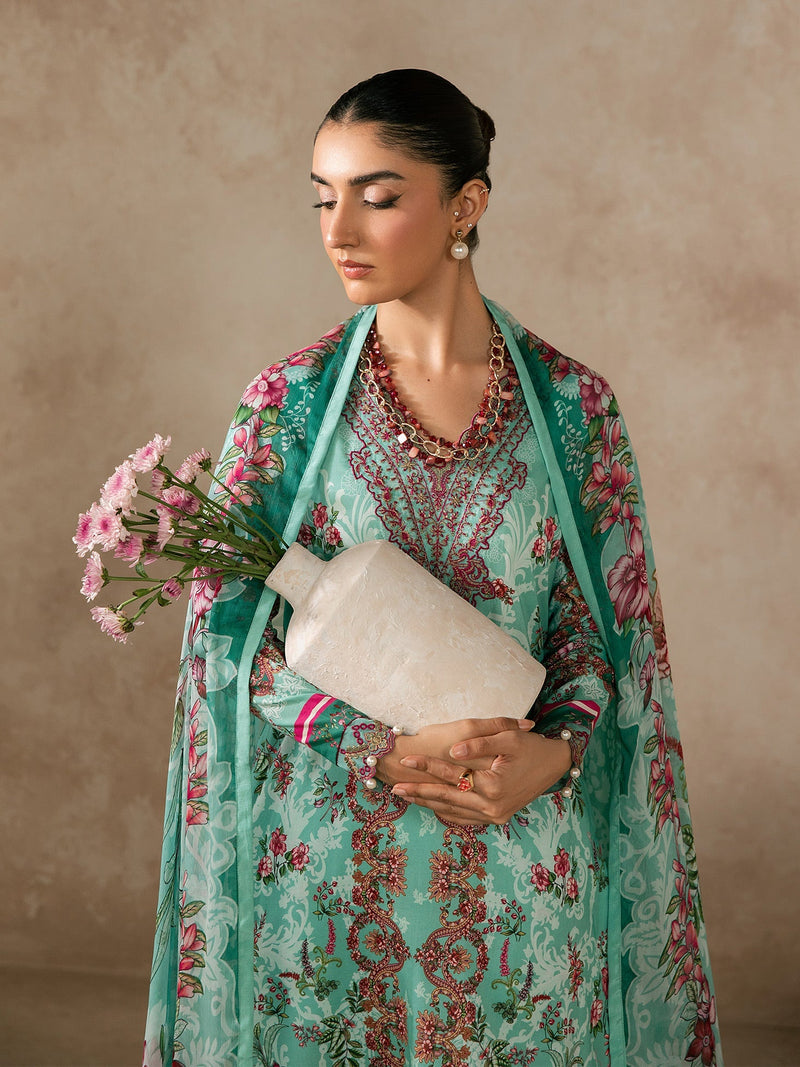 Gulaal | Syra Lawn 26 | Vaila D - 4 by Gulaal - Designer Dress  - Type : Ladies Clothes - Available at Libayah - 100% Original 