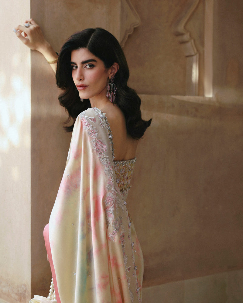 Faiza Saqlain | Averia Bridals | Kalara by Faiza Saqlain - Designer Dress  - Type : Ladies Clothes - Available at Libayah - 100% Original 