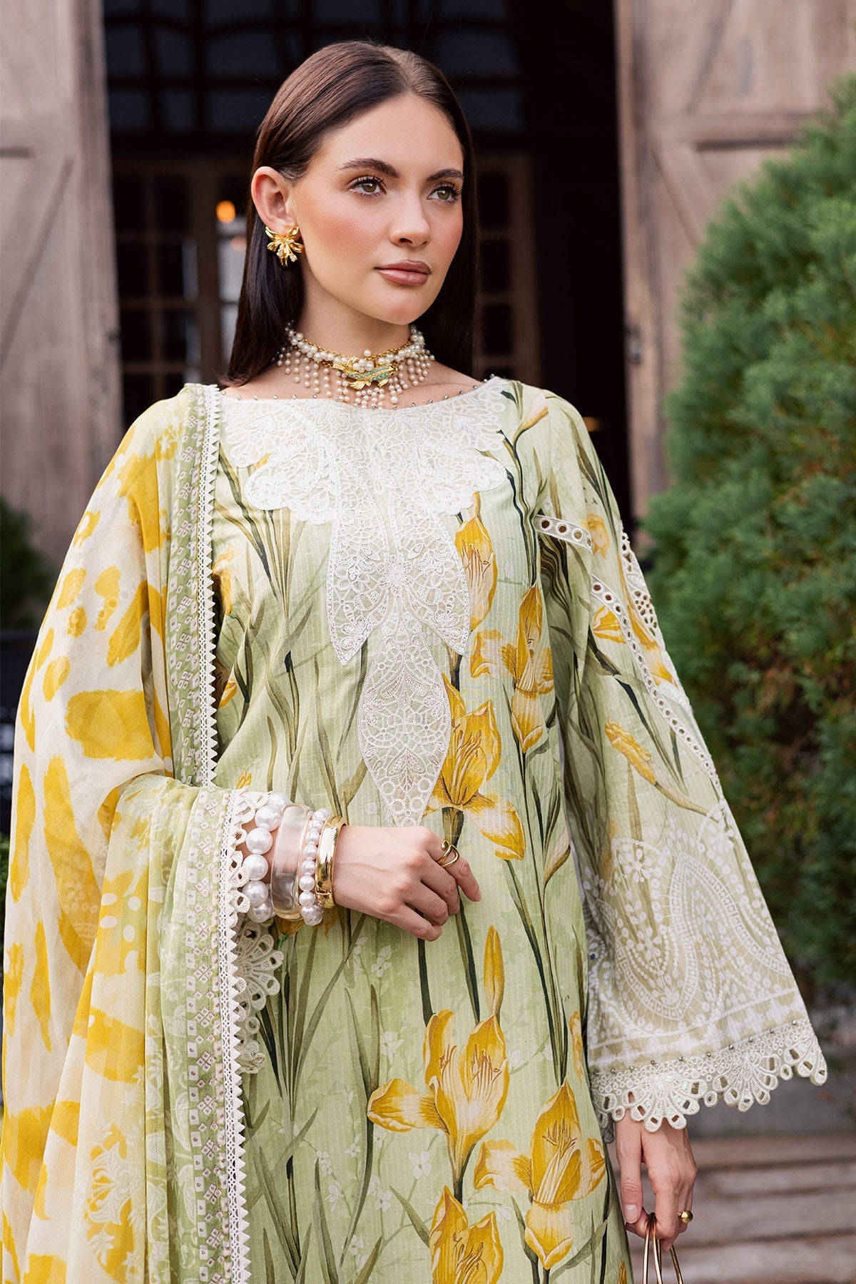 Nureh | Gardenia Lawn 26 |NSG-212 by Nureh - Designer Dress  - Type : Ladies Clothes - Available at Libayah - 100% Original 