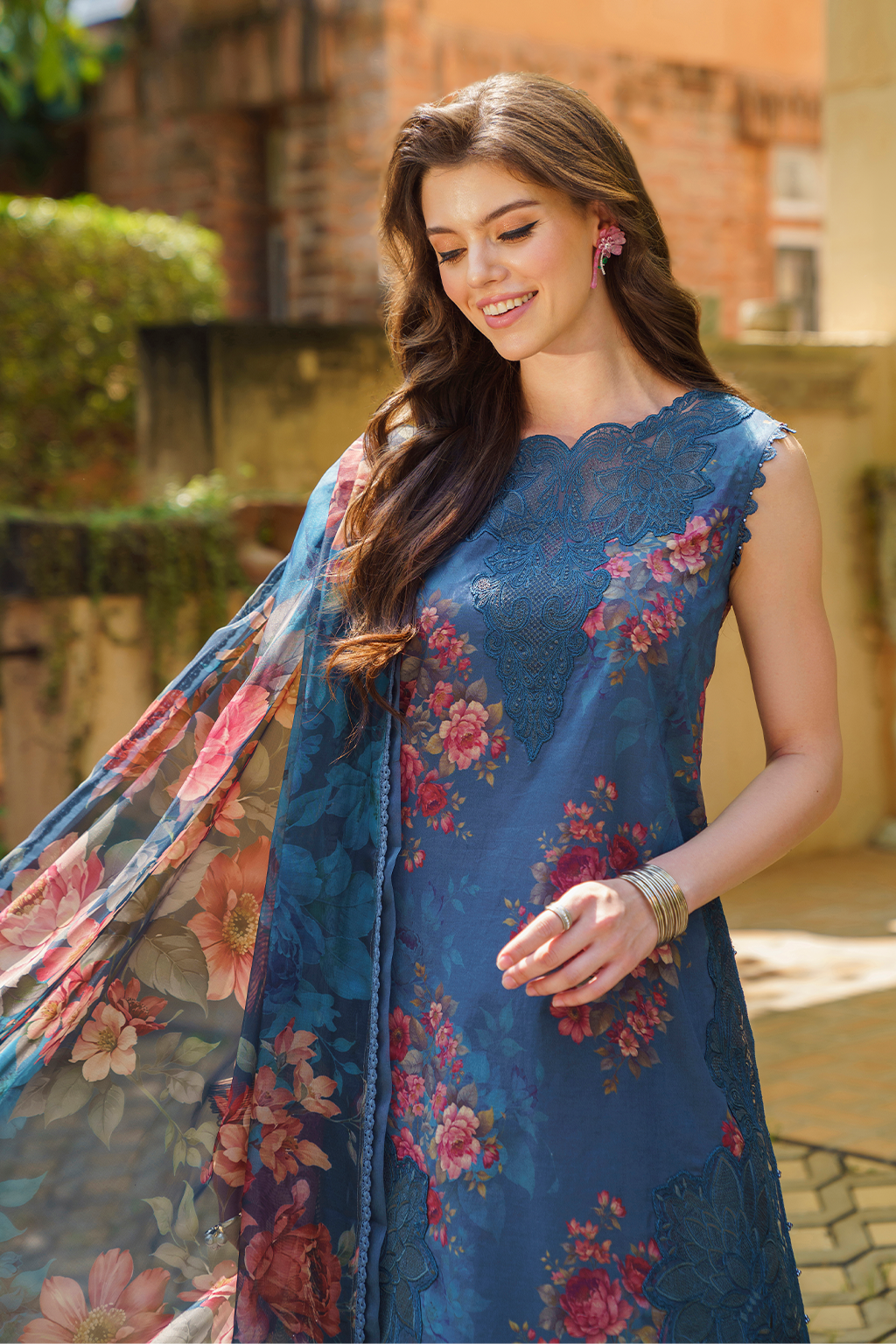 Iznik | Exclusive Lawn | UE-213 PRINTED LAWN by Iznik - Designer Dress - Type: Ladies Clothes - Available at Libayah - 100% Original