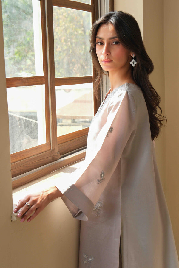 Noor by Saadia Asad | Noor Pret 25 | D3 - Neutral Noir by Noor by Saadia Asad - Designer Dress  - Type : Ladies Clothes - Available at Libayah - 100% Original 