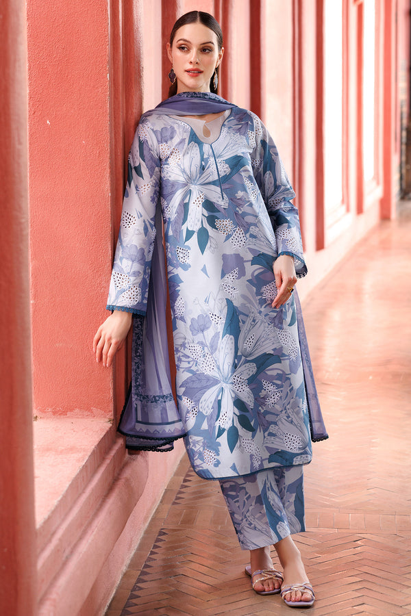 Farasha | Printed Essentials | Blue Passion by Farasha - Designer Dress - Type: Ladies Clothes - Available at Libayah - 100% Original