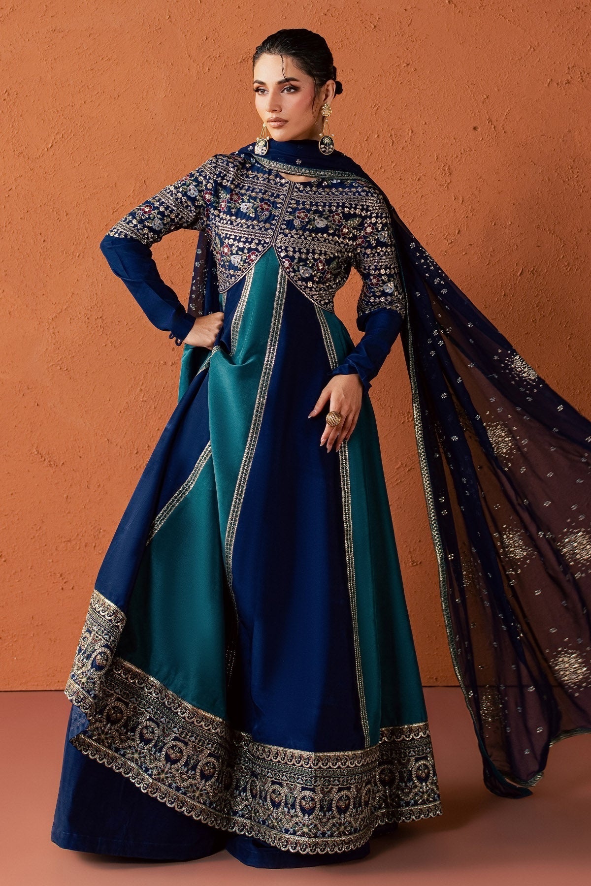 Nureh | Fancy Formal 26 | NP-834 by Nureh - Designer Dress  - Type : Ladies Clothes - Available at Libayah - 100% Original 