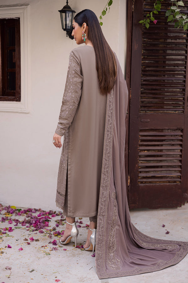 Nureh | Exclusive Leather Peach | NE-201 by Nureh - Designer Dress  - Type : Ladies Clothes - Available at Libayah - 100% Original 