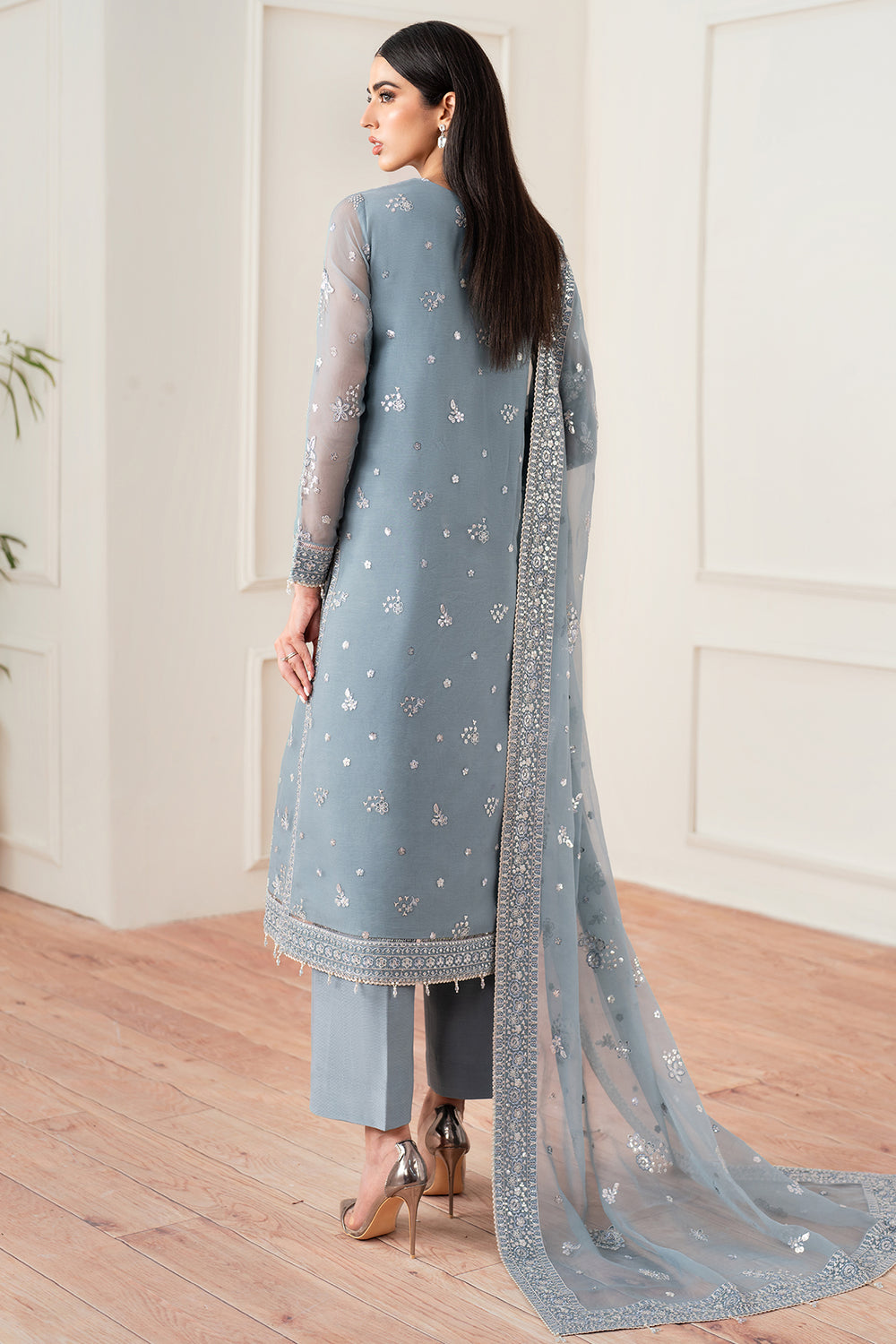 Farasha | Essence Formals 25 | Aqua Bliss by Farasha - Designer Dress  - Type : Ladies Clothes - Available at Libayah - 100% Original 