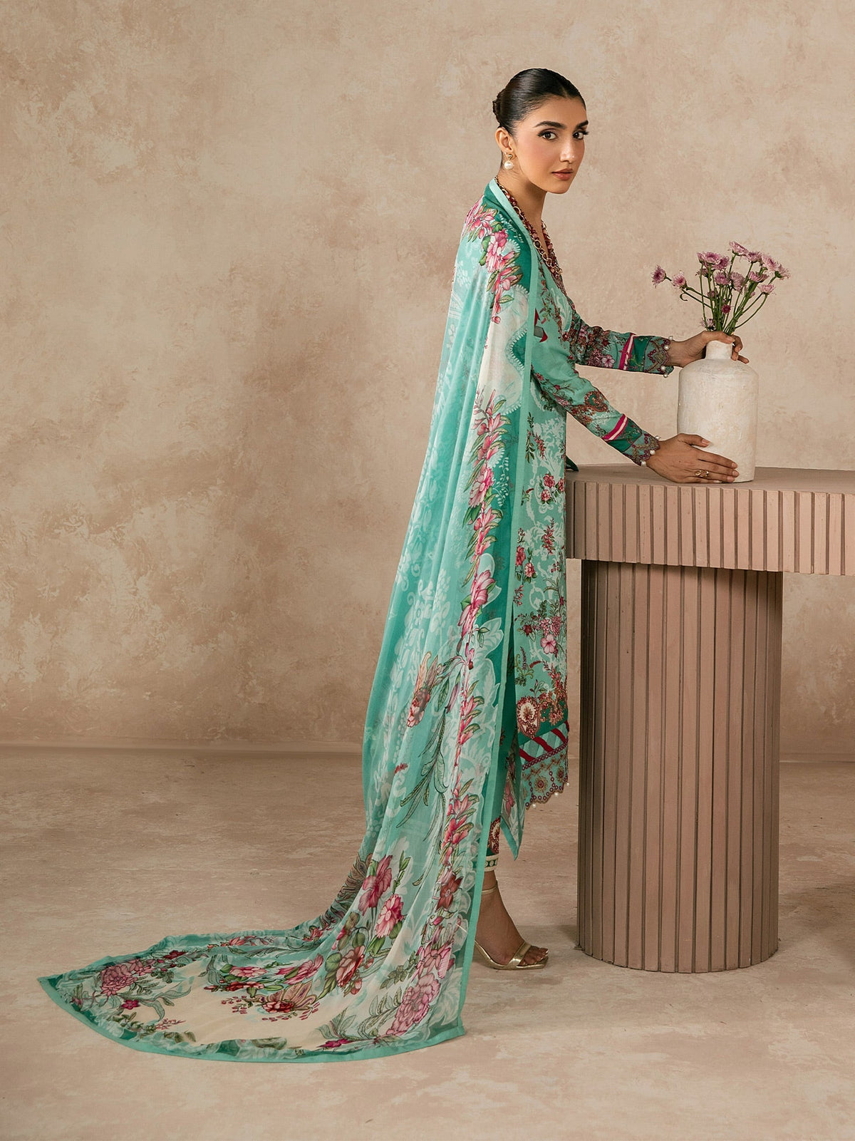 Gulaal | Syra Lawn 26 | Vaila D - 4 by Gulaal - Designer Dress  - Type : Ladies Clothes - Available at Libayah - 100% Original 