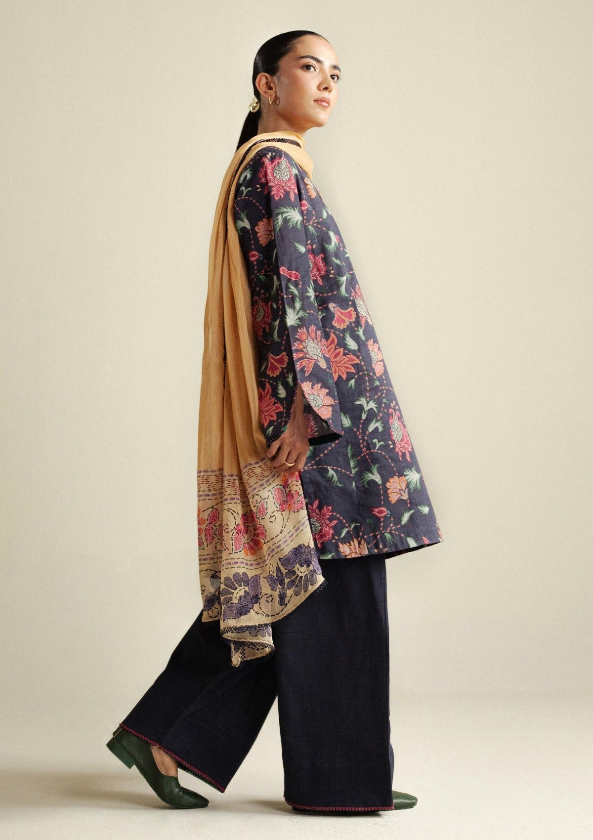 Zara Shahjahan | Coco Prints 25 | Meadow-1B by Zara Shahjahan - Designer Dress  - Type : Ladies Clothes - Available at Libayah - 100% Original 