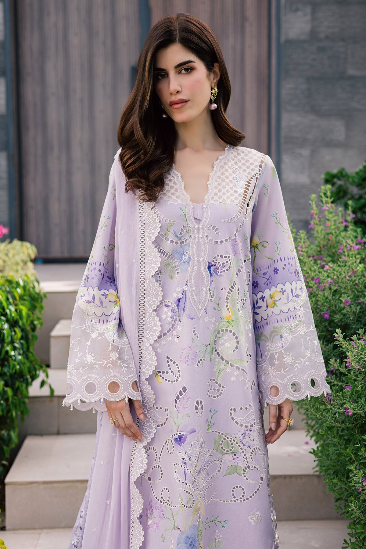 Nureh | Raha Lawn | NE-258 by Nureh - Designer Dress  - Type : Ladies Clothes - Available at Libayah - 100% Original 
