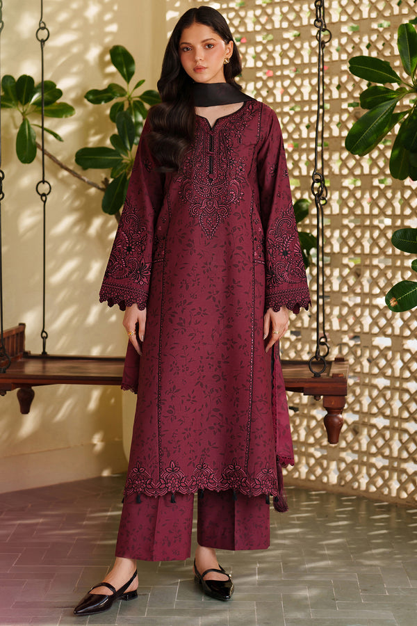 Farasha | Meline Premium Viscose 25 | Sable Bloom by Farasha - Designer Dress  - Type : Ladies Clothes - Available at Libayah - 100% Original 