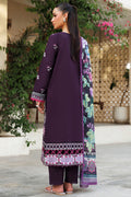 Farasha | Summer Weaves Embroidered Lawn | Plum Allure by Farasha - Designer Dress - Type: Ladies Clothes - Available at Libayah - 100% Original