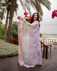 Faiza Saqlain | AYA - Unstitched Luxury Lawn '26 | Suela by Faiza Saqlain - Designer Dress  - Type : Ladies Clothes - Available at Libayah - 100% Original 