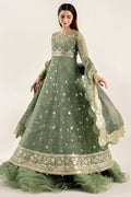 Farasha | Fiorella Formals | Olive Aura by Farasha - Designer Dress  - Type : Ladies Clothes - Available at Libayah - 100% Original 