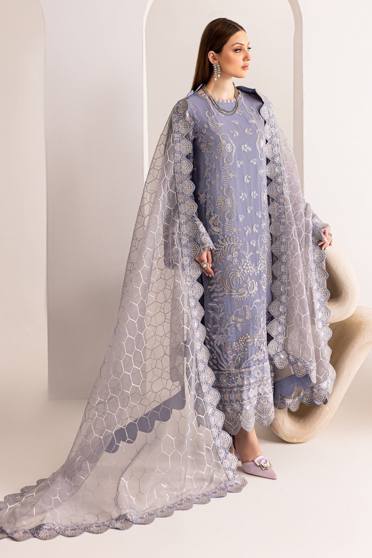 Nureh | Fancy Formals | NP-518 by Nureh - Designer Dress - Type: Formal - Available at Libayah - 100% Original