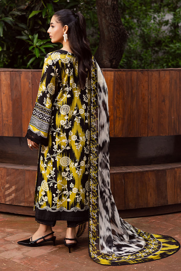 Nureh | Signature Printed Linen | SP-168 by Nureh - Designer Dress  - Type : Ladies Clothes - Available at Libayah - 100% Original 