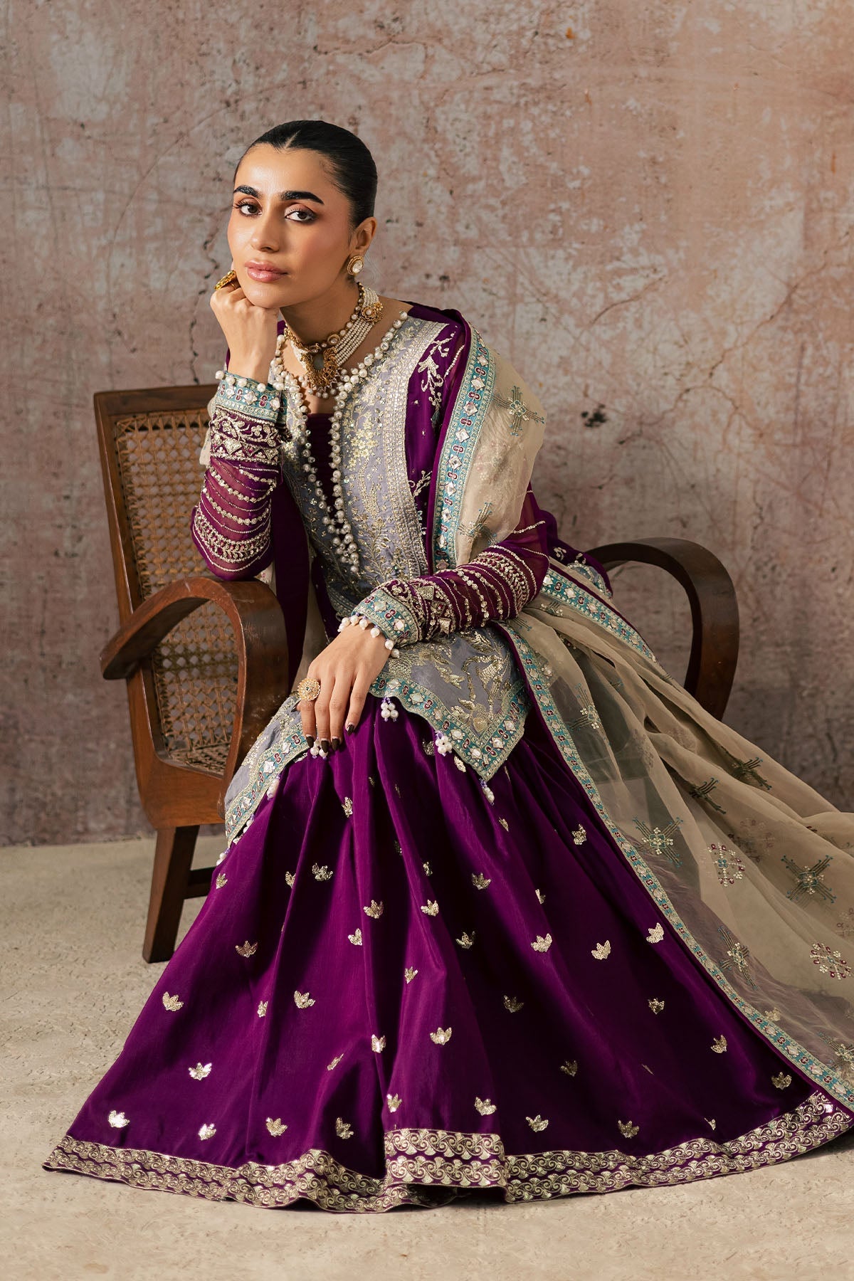 Afrozeh | Basic Pret 26 RTW | NACRE by Afrozeh - Designer Dress  - Type : Ladies Clothes - Available at Libayah - 100% Original 