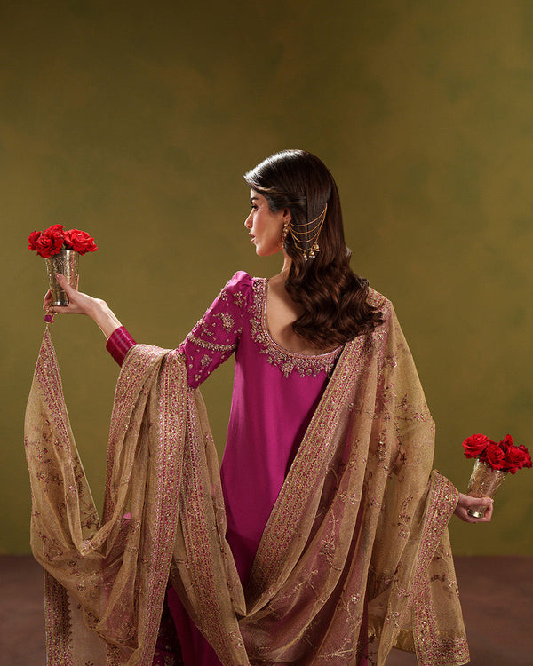 Faiza Saqlain | Lamia Wedding Formals | Kissa by Faiza Saqlain - Designer Dress  - Type : Ladies Clothes - Available at Libayah - 100% Original 