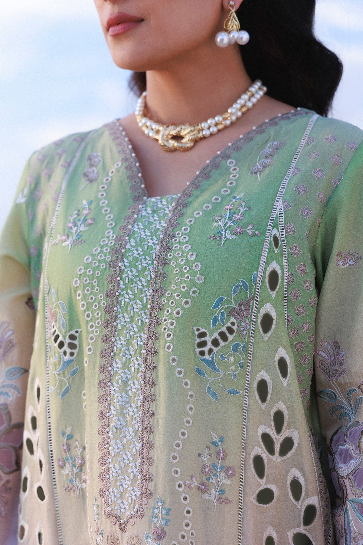 Nureh | Aman Luxe | Emelfie NE-228 by Nureh - Designer Dress - Type : Luxury Dress - Available at Libayah - 100% Original