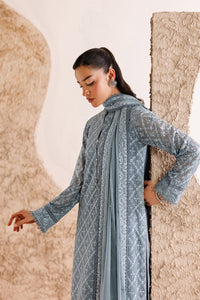 Farasha | Chiffon Threads 26 | PALE SLATE by Farasha - Designer Dress  - Type : Ladies Clothes - Available at Libayah - 100% Original 